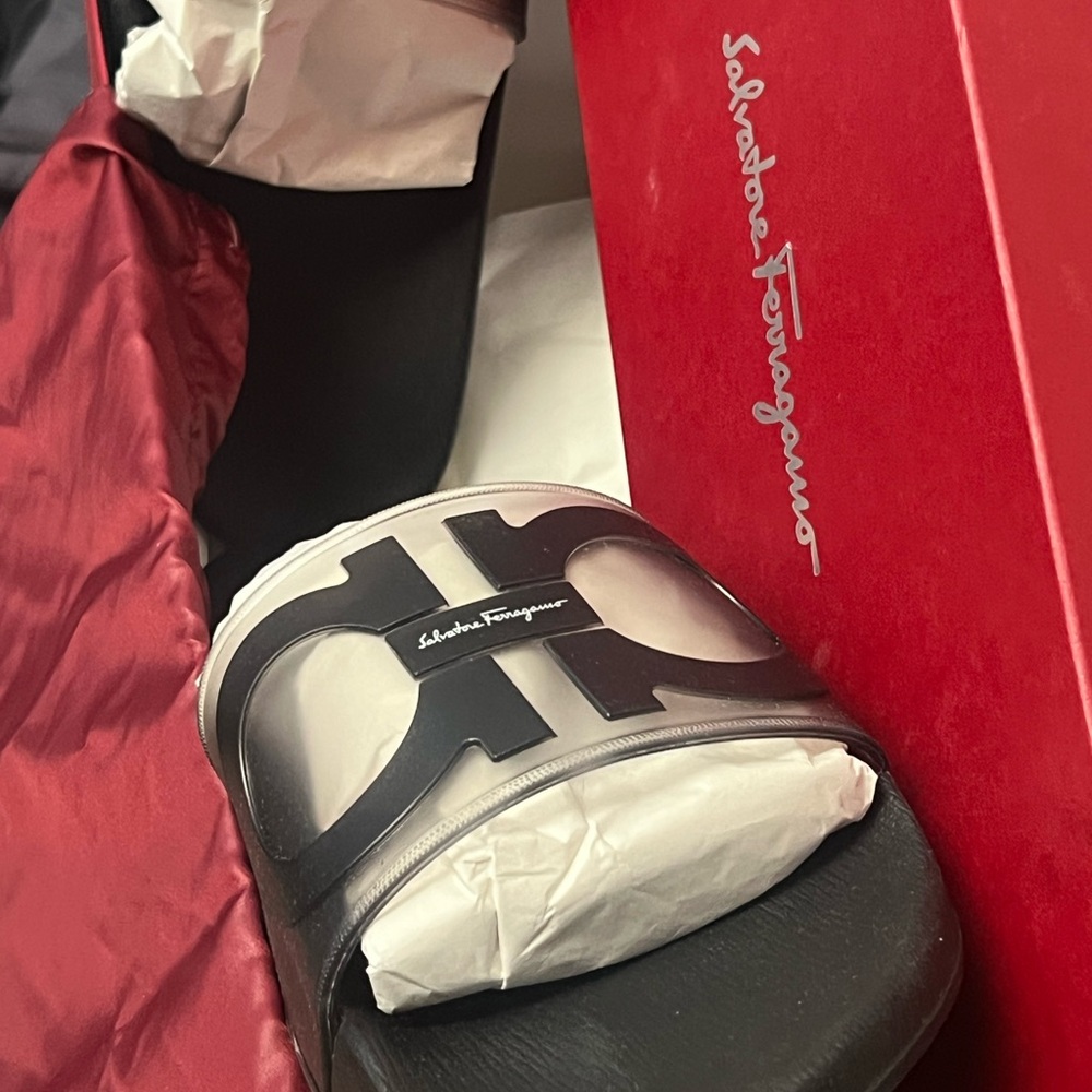 Authentic Salvatore Ferragamo Slides Size 10 in Men